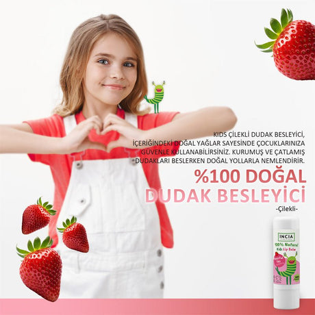 Kids Lip Balm - Nourishing & Protecting - Mineral Oil & Silicone - Free - TryAladdin