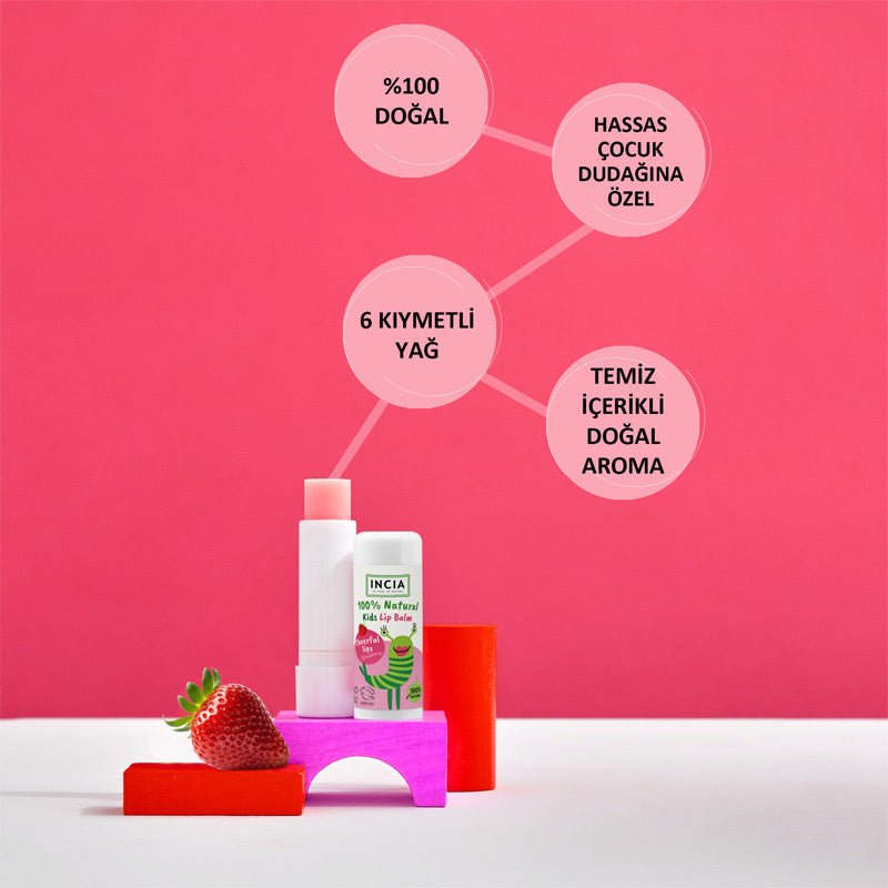 Kids Lip Balm - Nourishing & Protecting - Mineral Oil & Silicone - Free - TryAladdin
