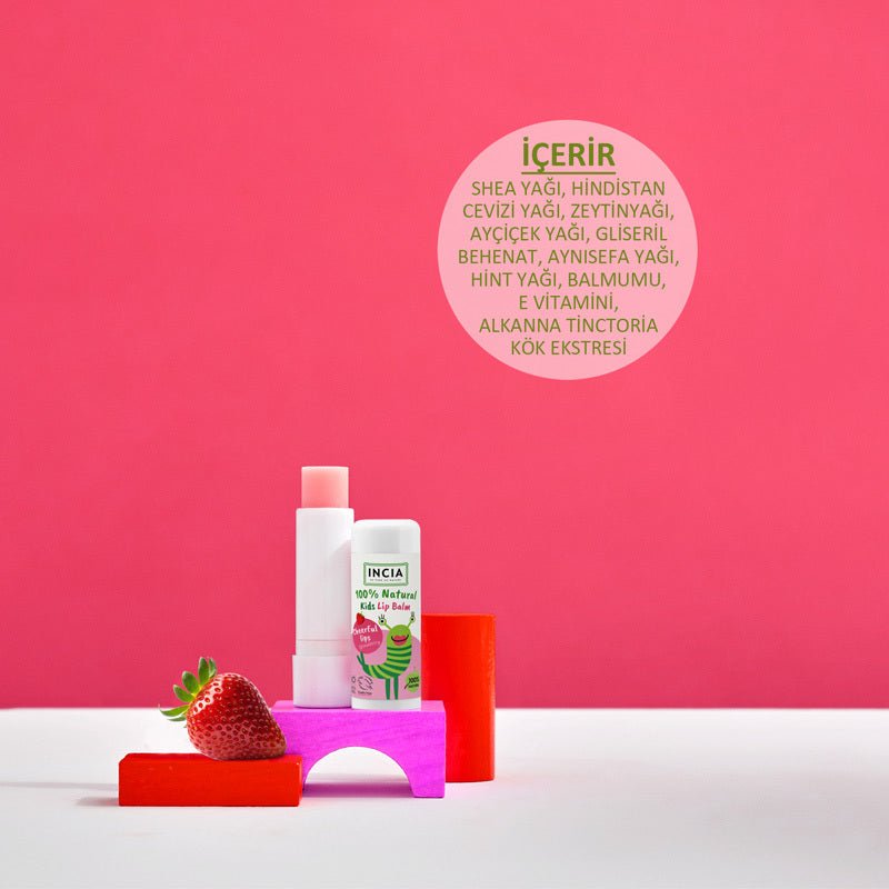 Kids Lip Balm - Nourishing & Protecting - Mineral Oil & Silicone - Free - TryAladdin