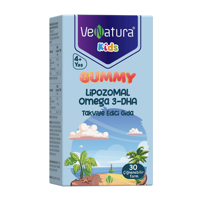 Kids Liposomal Omega - 3 DHA Gummy Supplement - 4 - 10 Years - TryAladdin