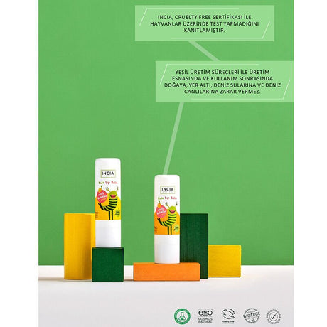 Kids Natural Orange Lip Balm - Deeply Hydrating & Protective - TryAladdin