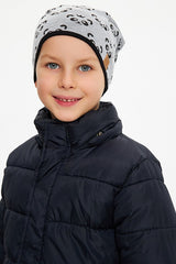 Kids' Panda Hat & Neck Warmer Set - Soft 100% Cotton - TryAladdin
