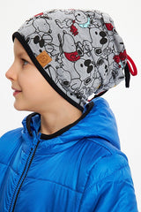 Kids Snoopy Beanie & Neck Warmer Set - Soft Cotton Blend - TryAladdin