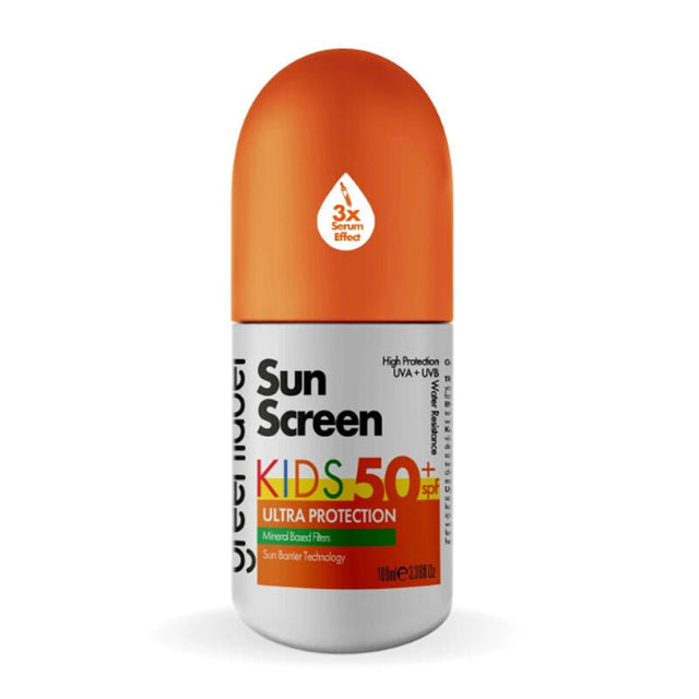 Kids SPF 50+ Face & Body Sun Cream - Water - Resistant, Panthenol & Vitamin E - TryAladdin