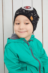 Kids Spiderman Beanie - Double - Layered cotton Hat - TryAladdin