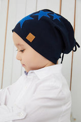Kids' Star Beanie & Neck Warmer Set - Soft 100% Cotton - TryAladdin