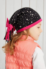 Kids' Star Pattern Cotton Beanie - Soft & Double Layered - TryAladdin