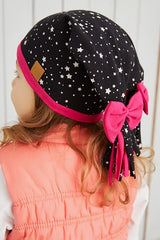 Kids' Star Pattern Cotton Beanie - Soft & Double Layered - TryAladdin