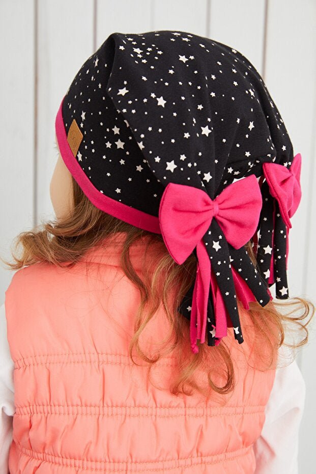 Kids' Star Pattern Cotton Beanie - Soft & Double Layered - TryAladdin