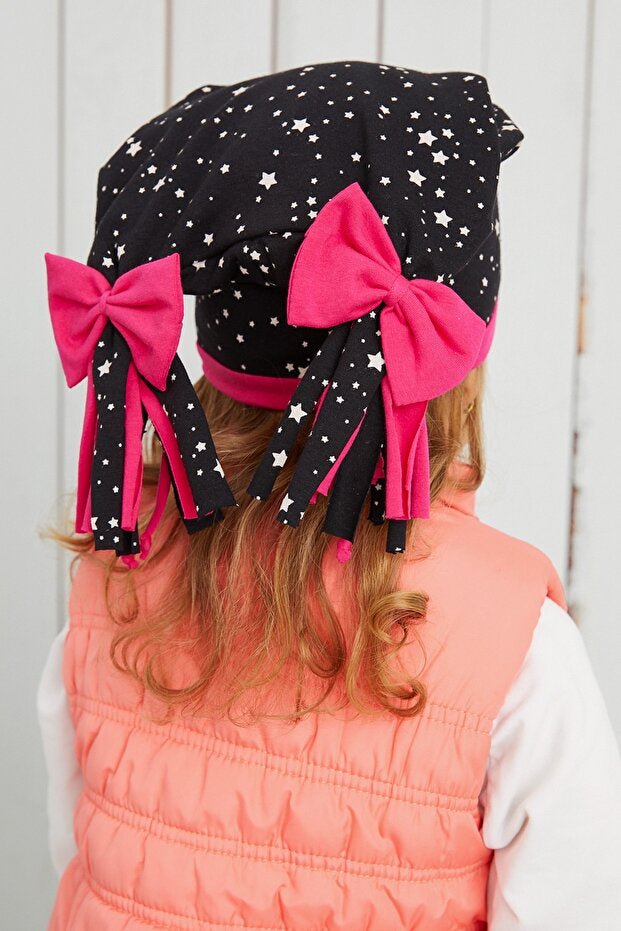 Kids Star Pattern cotton Beanie - Soft & Double Layered - TryAladdin