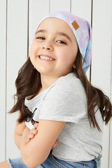 Kids Tie - Dye Beanie Hat & Buff - Soft 4 - Season cotton - TryAladdin