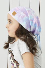 Kids Tie - Dye Beanie Hat & Buff - Soft 4 - Season cotton - TryAladdin