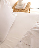 King Size 100% Cotton Ranforce Embroidered Bedding Set - TryAladdin