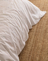 King Size 100% Cotton Ranforce Embroidered Bedding Set - TryAladdin