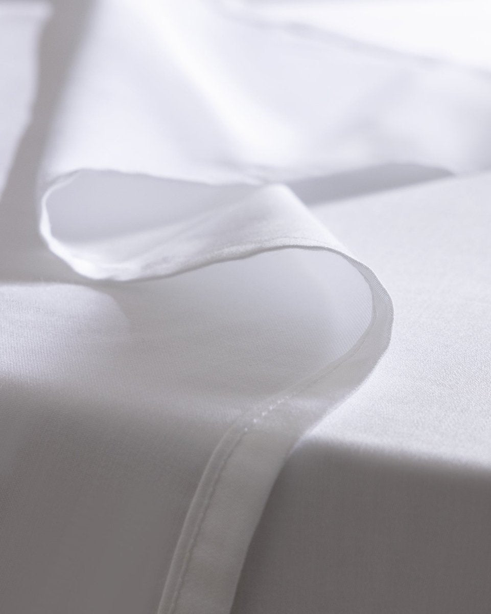 King Size 100% Cotton Sateen Flat Sheet - TryAladdin