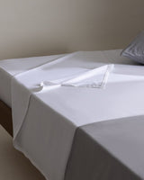 King Size 100% Cotton Sateen Flat Sheet - TryAladdin