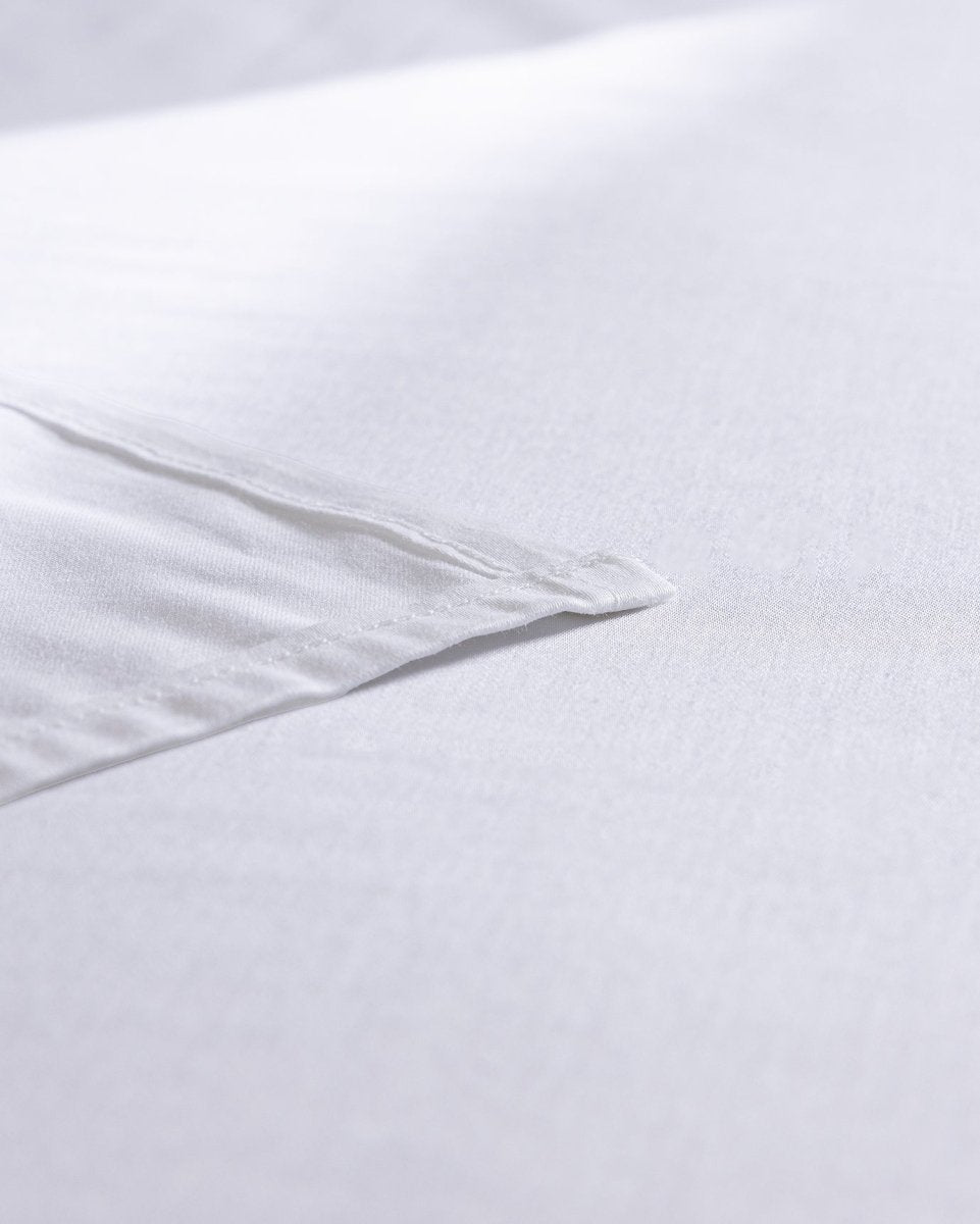 King Size 100% Cotton Sateen Flat Sheet - TryAladdin