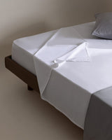 King Size 100% Cotton Sateen Flat Sheet - TryAladdin