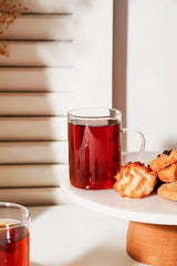 Kitchen Way Professional Luxury Thin Heat - Resistant Borosilicate Glass Mugs - Set of 6 - TryAladdin