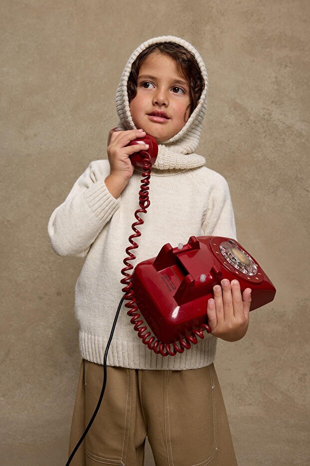 Knitted Balaclava Hat - Stone color - TryAladdin