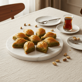 Kocak Gourmet Mussel Shell (Midye Style) Antep Pistachio Baklava - Premium Folded Pastry - 1kg - TryAladdin