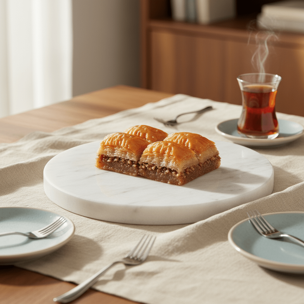 Kocak Premium Square - Cut Walnut Baklava - Classic Turkish Confection - 1kg - TryAladdin