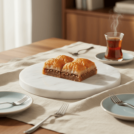 Kocak Premium Square - Cut Walnut Baklava - Classic Turkish Confection - 1kg - TryAladdin