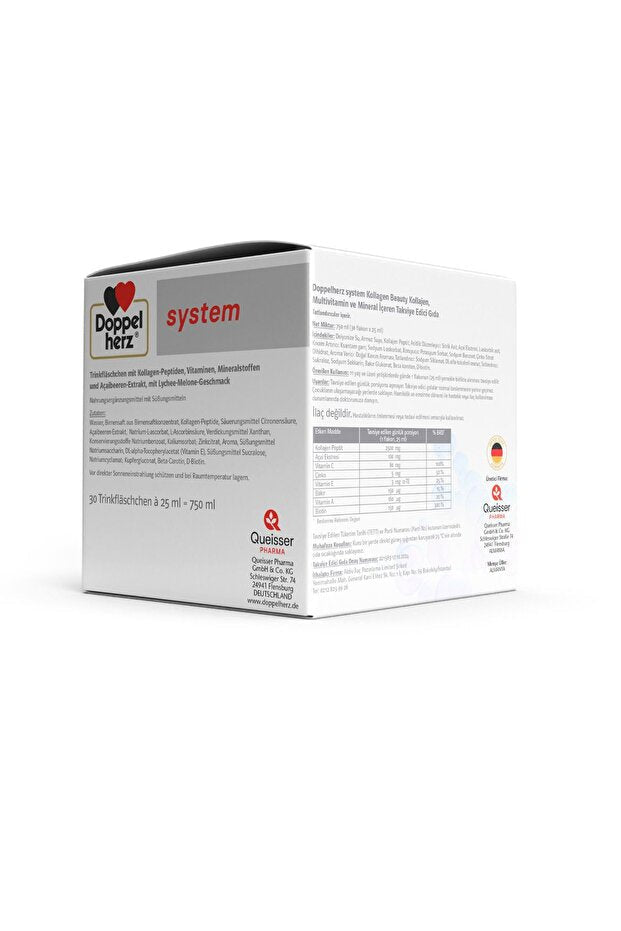 Kollagen Beauty Liquid Supplement - 30 x 25ml Flacons - TryAladdin