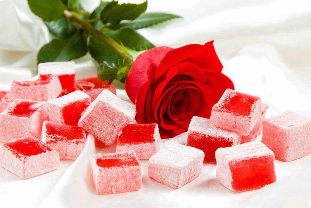 Koska | Sugar - Free, Diabetic Rose Flavored Turkish Delight