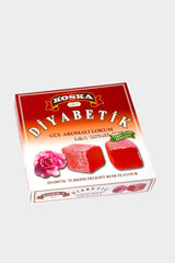 Koska | Sugar - Free, Diabetic Rose Flavored Turkish Delight