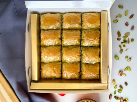 Koskeroglu | Special Prince Pistachio Baklava (12 Pieces)