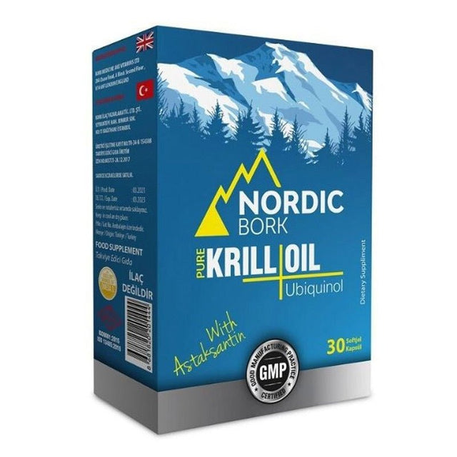 Krill Oil & Q10 Ubiquinol - Cellular Health & Antioxidant Support Softgels - TryAladdin