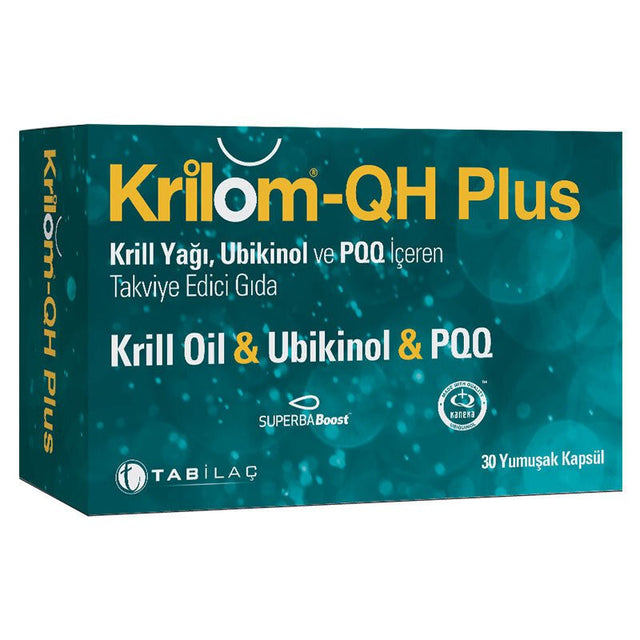 Krill Oil, Ubiquinol & PQQ - Advanced Cellular Support Soft Capsules - TryAladdin