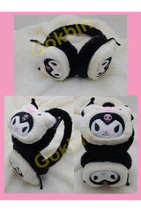 Kuromi Plush Winter Earmuffs - Warm & Stylish - 1 Pair - TryAladdin