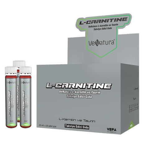 L - Carnitine & Taurine Liquid Supplement - Daily Support 11+ - TryAladdin