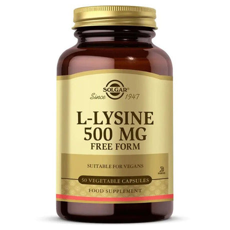 L - Lysine 500mg - Free Form for Essential Amino Acid Support - TryAladdin