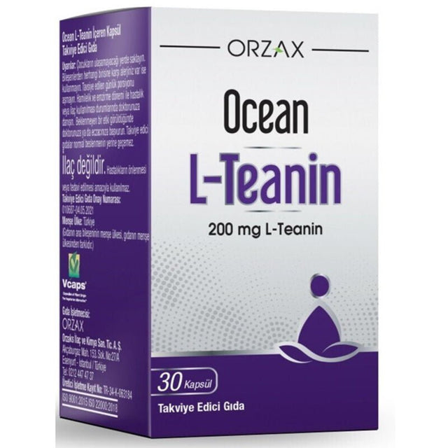 L - Theanine - Calm & Focus Support Capsules - TryAladdin