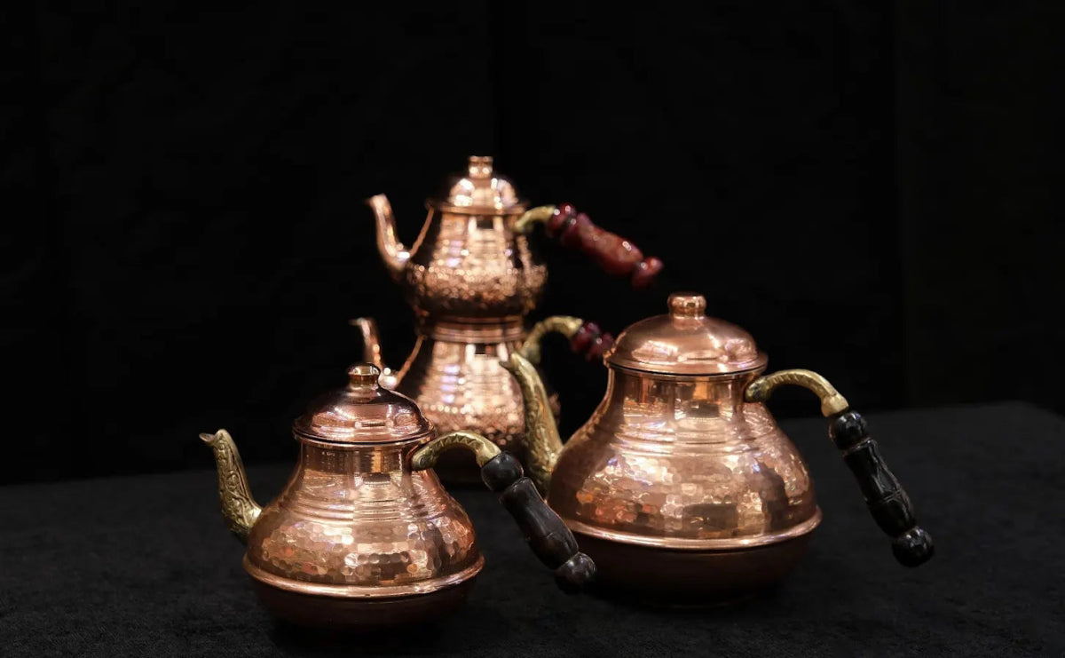 La Tienda De Pepe | Small Red Copper Teapot