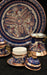 La Tienda De Pepe | Special Blue Embroidered 6-piece Coffee Set