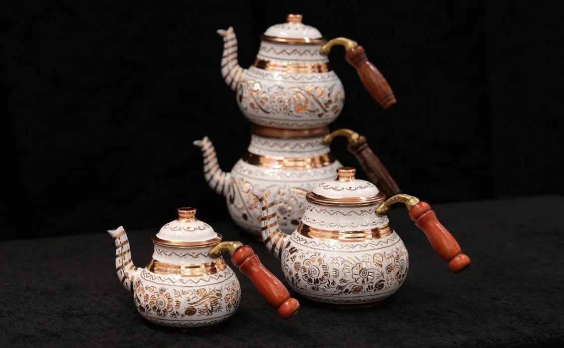 La Tienda De Pepe | Special White Copper Teapot