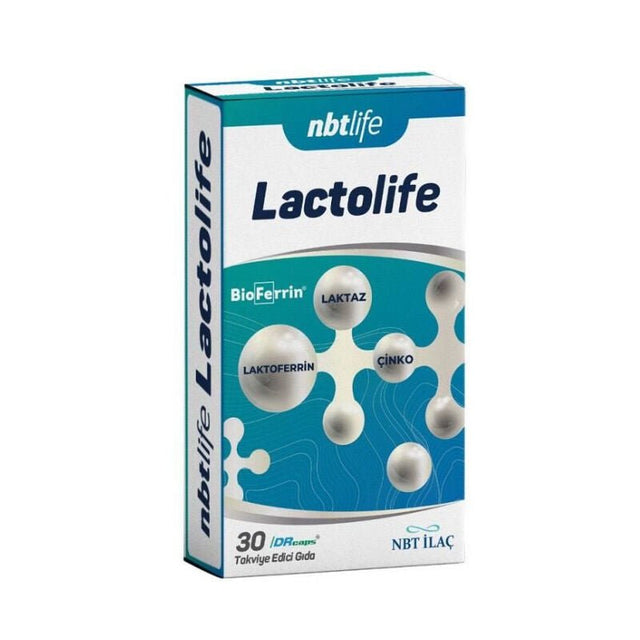 Lactoferrin, Lactase & Zinc - Digestive & Immune Support Capsules - TryAladdin
