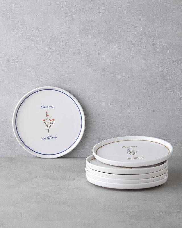 Premium-Colorful-Ceramic-Dessert-Plate-Set-20cm-Dinnerware