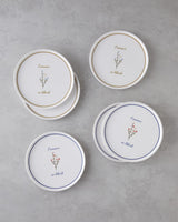 Premium Colorful Ceramic Dessert Plate Set 20cm Dinnerware