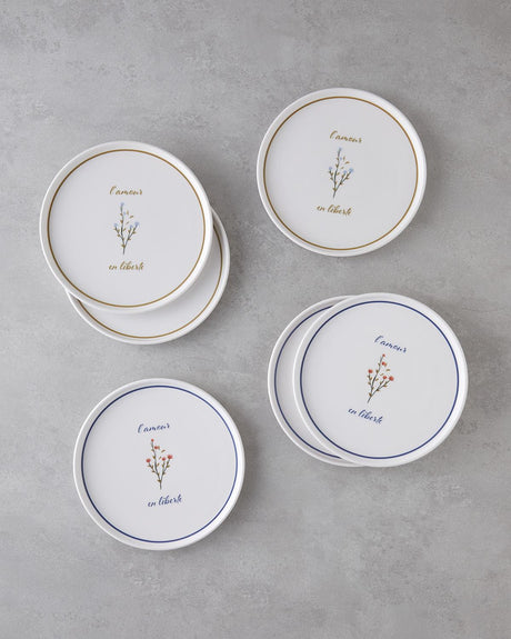 Premium-Colorful-Ceramic-Dessert-Plate-Set-20cm-Dinnerware