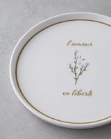 Premium Colorful Ceramic Dessert Plate Set 20cm Dinnerware