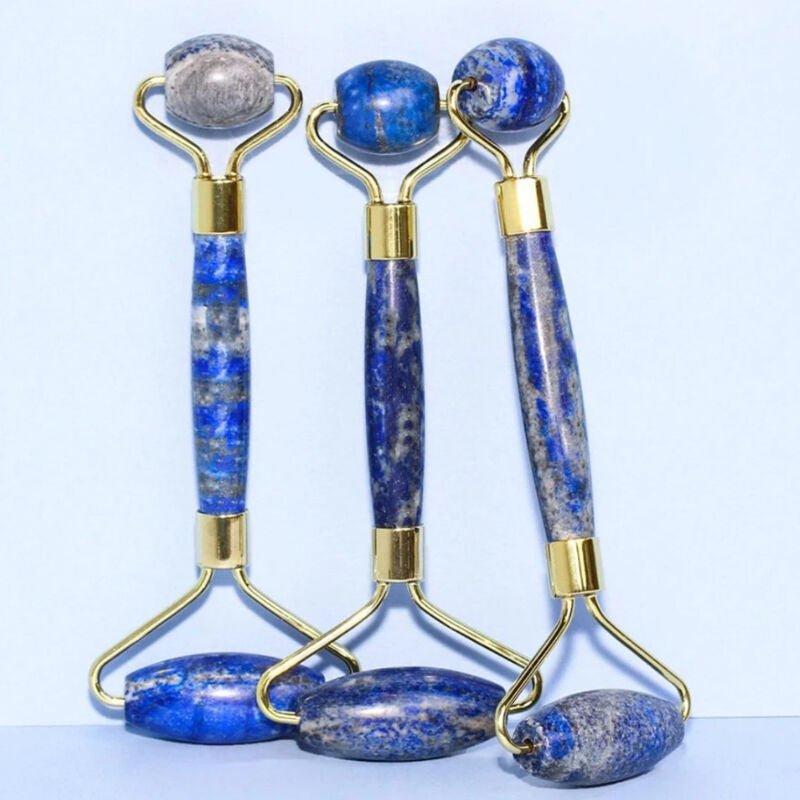 Lapis Lazuli Facial Roller - Natural Skin Care & Beauty Tool - TryAladdin