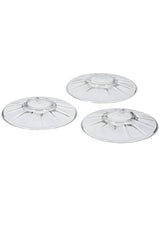 Lav Alya Modern Premium Turkish Tea Glass & Saucer Set - 12 Pcs - TryAladdin