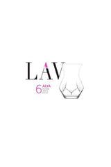 Lav Alya Professional Turkish Tea Glasses Set - 6 Pieces - TryAladdin