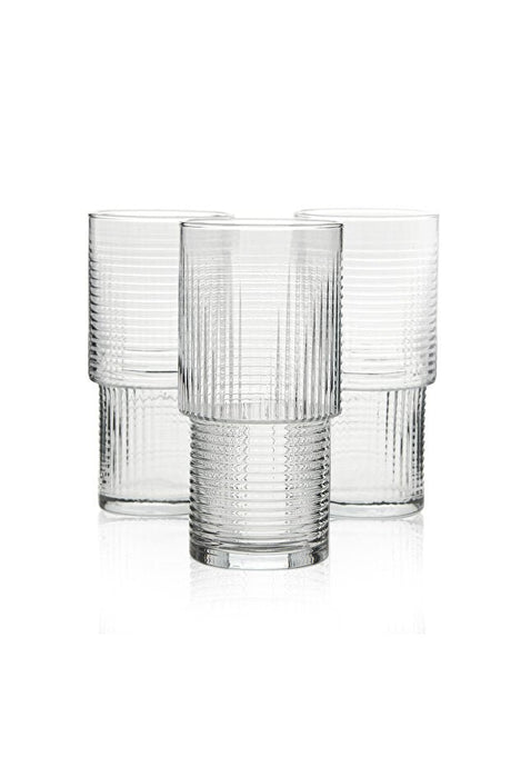 Lav Helen Premium Turkish Glassware Set - 3 - Piece 400ml - TryAladdin