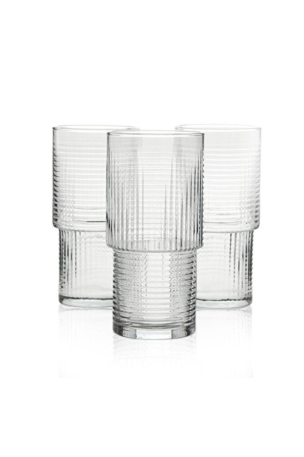 Lav Helen Premium Turkish Glassware Set - 3 - Piece 400ml - TryAladdin